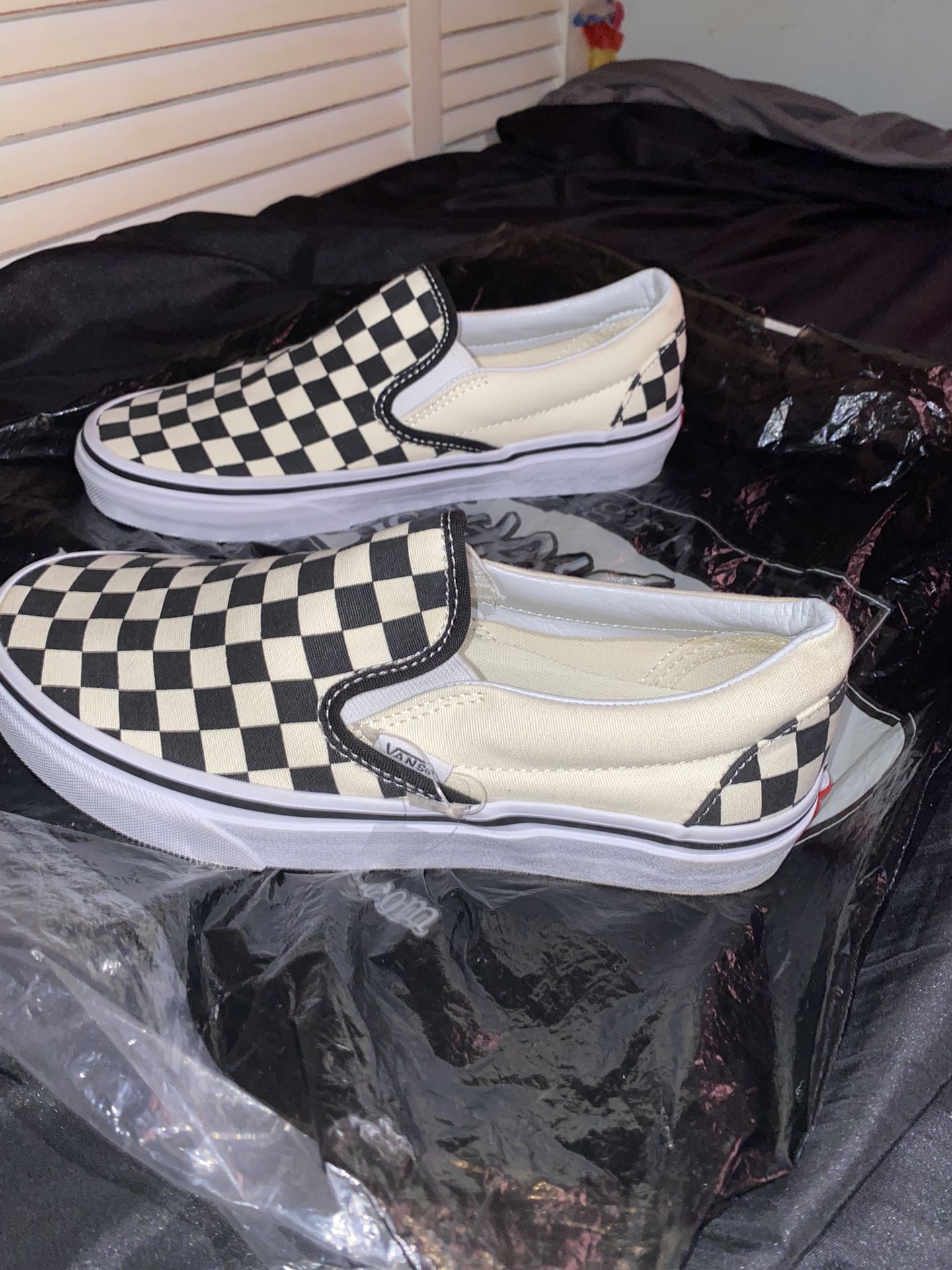 Vans Classic Checkerboard Slip-On