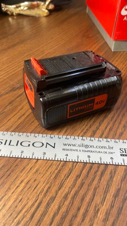 Black & Decker 40v max battery