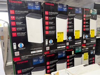 AC portable air conditioners, Toshiba 10,000 btu