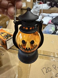 Battery-Operated LED jack-o'-Lantern Trick Or Treat