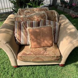 Oversize Single Couch Accent Chair 