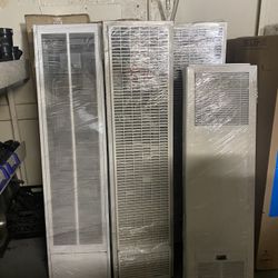 DOUBLE AND SINGLE Wall heaters (refurbished with warranty)