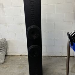 Two JL Amps  And Custom Memphis Speaker Box