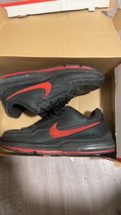 Nike Air Max Black and Red Sneakers