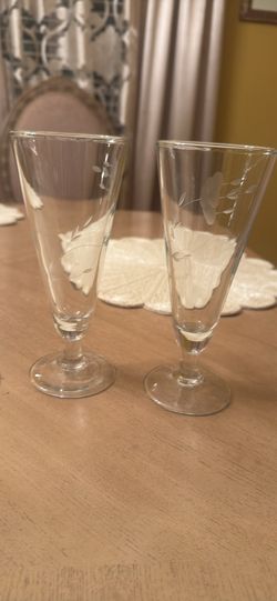 Princess House Crystal Glasses Set