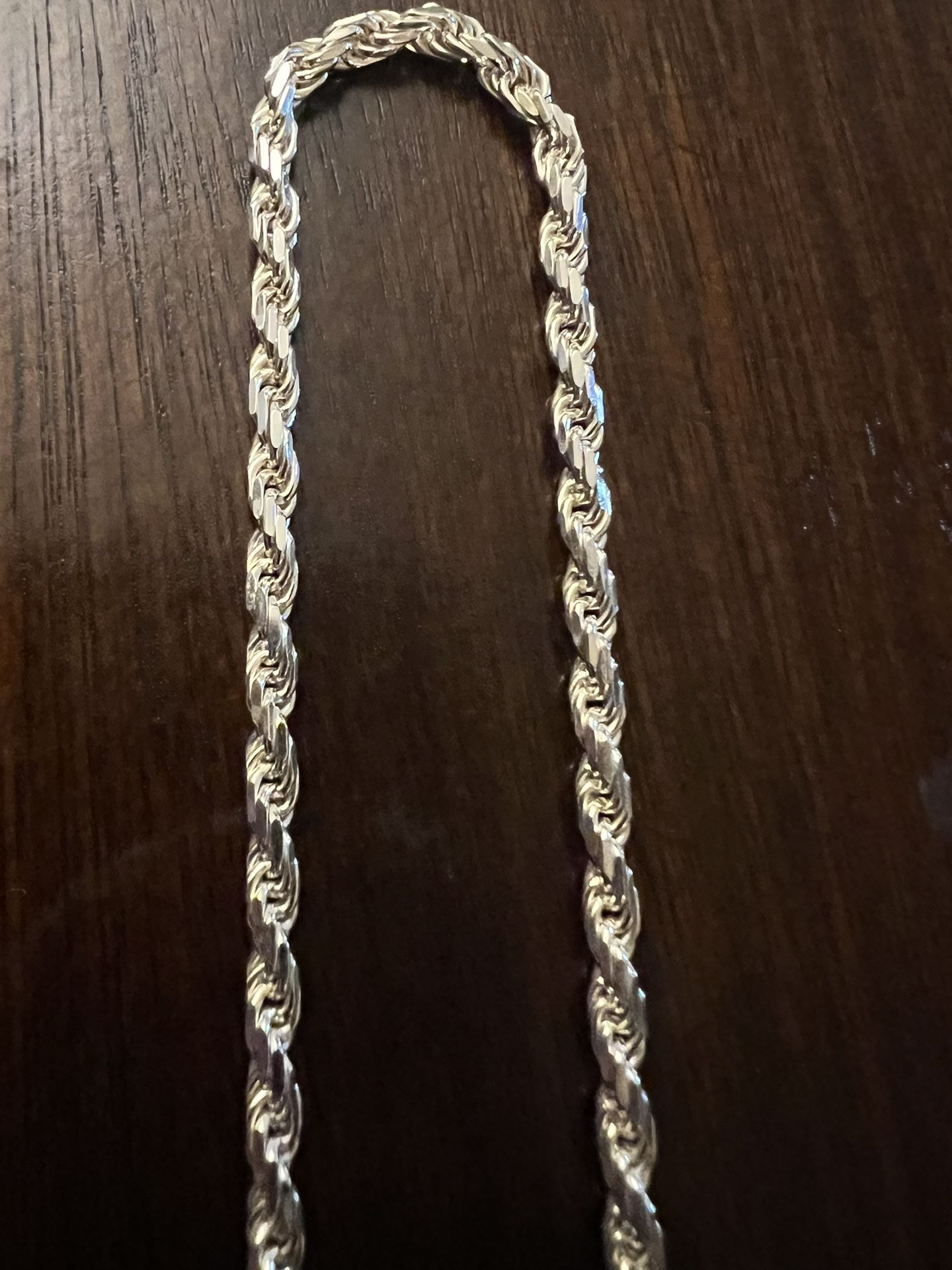 Solid Sterling Silver 925 Chain