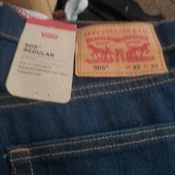 Levis 505 Regular 32 X 32 