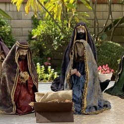 Unique Hand Crafted Nativity