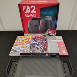 SELLING/TRADING Nintendo Switch 2 + Mario Kart World Bundle