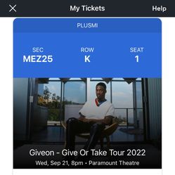 Giveon Seattle Tickets