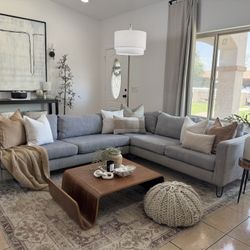 Gray Sectional Couch 