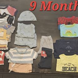 9 Month Boy Clothes