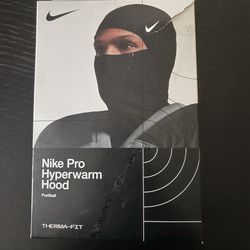 Nike Pro Therma-Fit Hyperwarm Hood Ski Mask Black, Balaclava Unisex Dri-Fit Mask