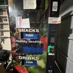 2 Snack & Beverage Vending Machines