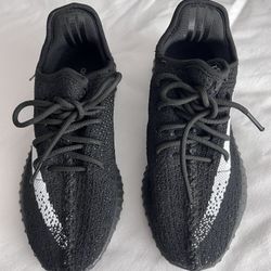 Size 3 Men Black Shoes Adidas 