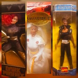 VINTAGE Toy Biz X-Men 3-Figure Lot - Storm (2 Variants) & Dark Phoenix