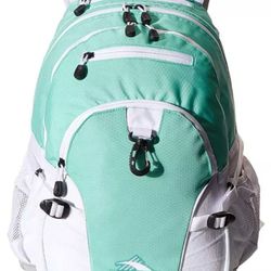 High Sierra Loop-Backpack, School, Travel, or Work Bookbag - Aquamarine