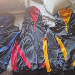 3 Colored Hoodies