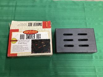 Bar-B-Chef Smoker Box Cast Iron 8”X 5”