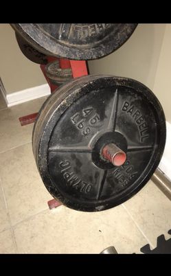 45 lb barbell