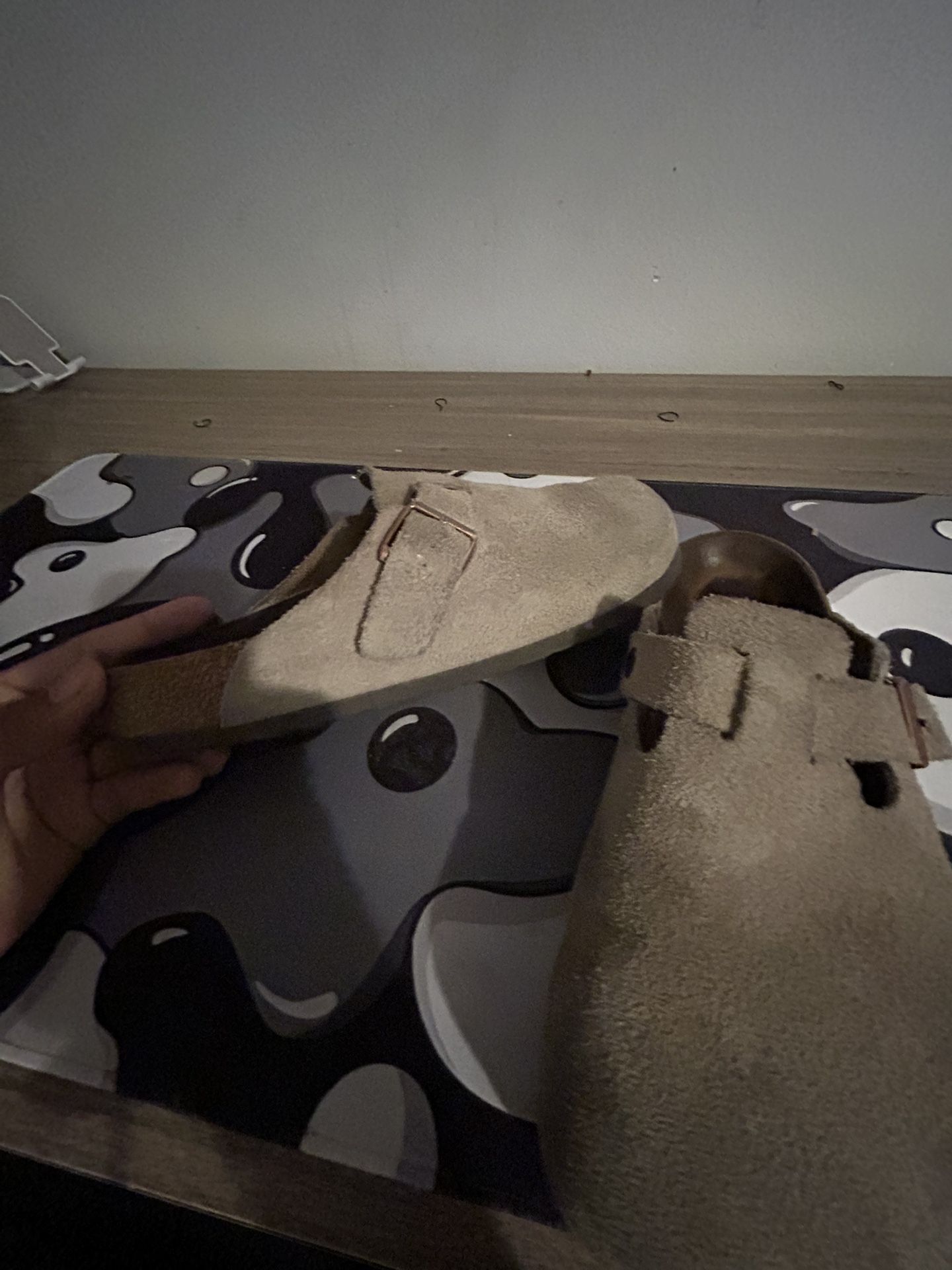 BirkenStock Suede Taupe