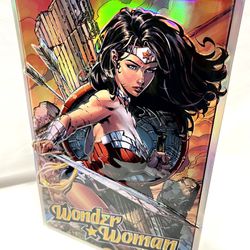 DC Comics Wonder Woman Vol.7 War Torn Metal Sign 9"x13"