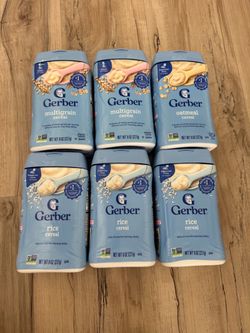 NEW-Gerber Baby Cereal Variety Bundle