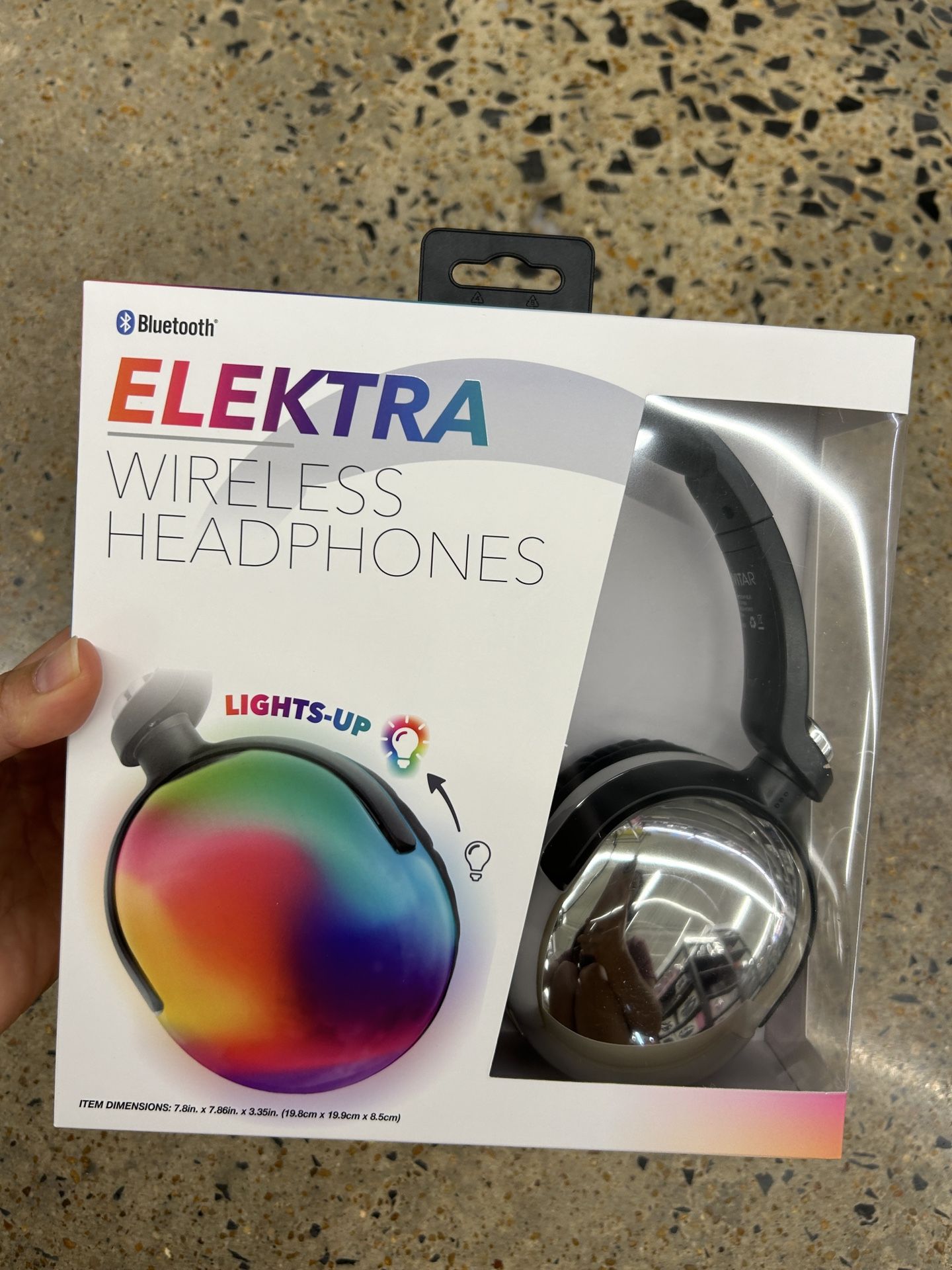 NWT bluetooth wireless light up headphones