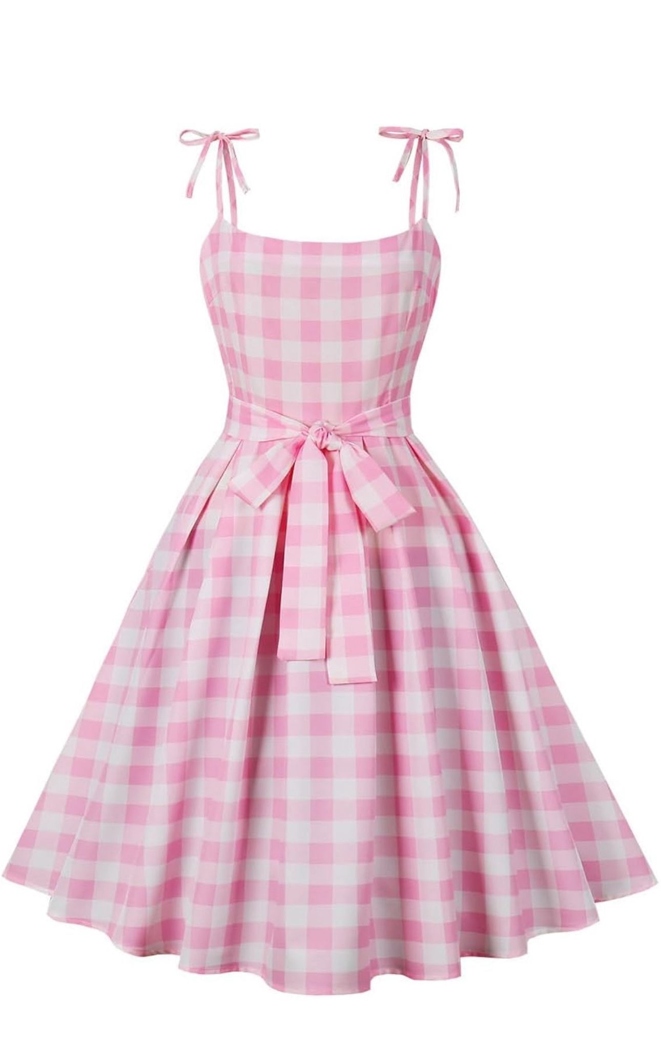 Plaid Pink Dress (XL)