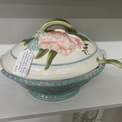 Fitz & Floyd Meadow Soup Tureen