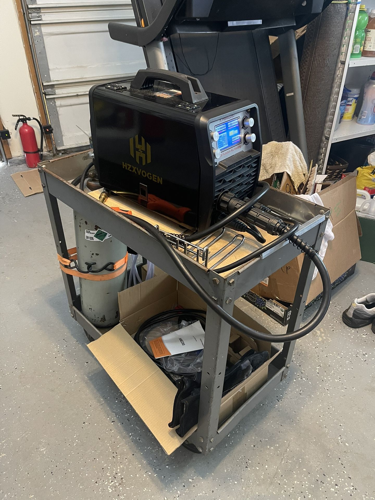 Welding Machine, 5-1, 110/220v, Aluminum MIG Welder, HZXVOGEN