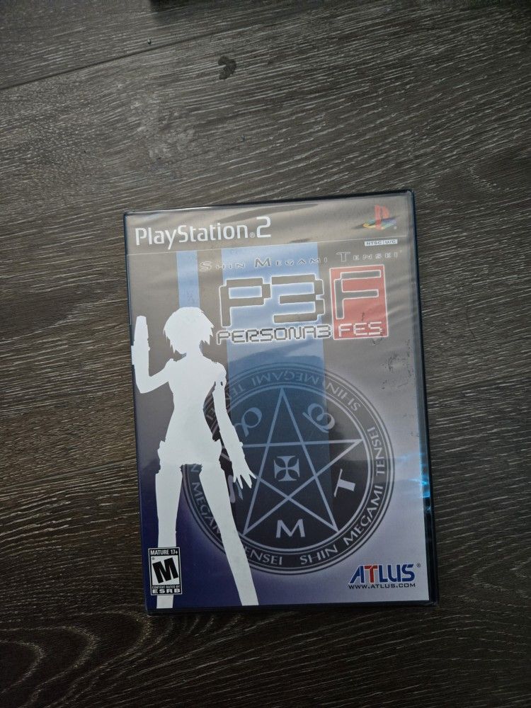 Sealed Persona 3 FES Ps2