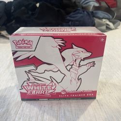 White Flare Pokemon Center Elite Trainer Box