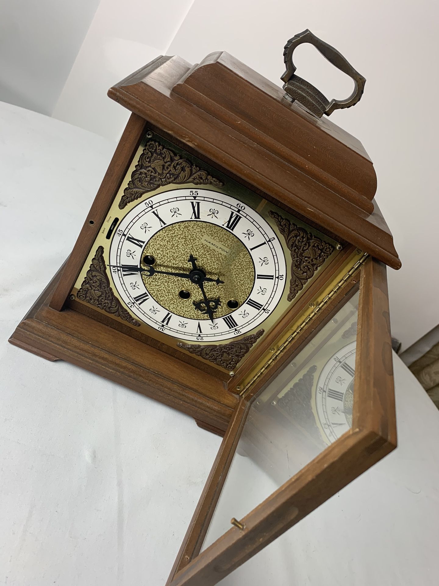 Hamilton Clock works Vintage antique