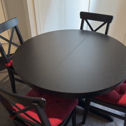 IKEA Extendable Table & Chairs