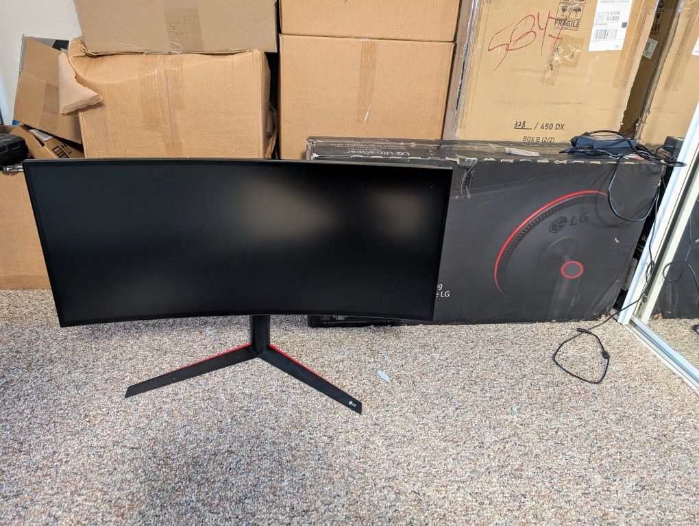 LG 34GK950F 34" 144hz 3440 X 1440 Ultrawide Curved Monitor