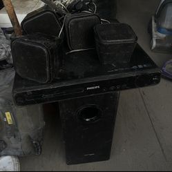 philips sub system stero 