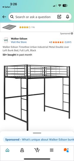 Full Size Loft Bed