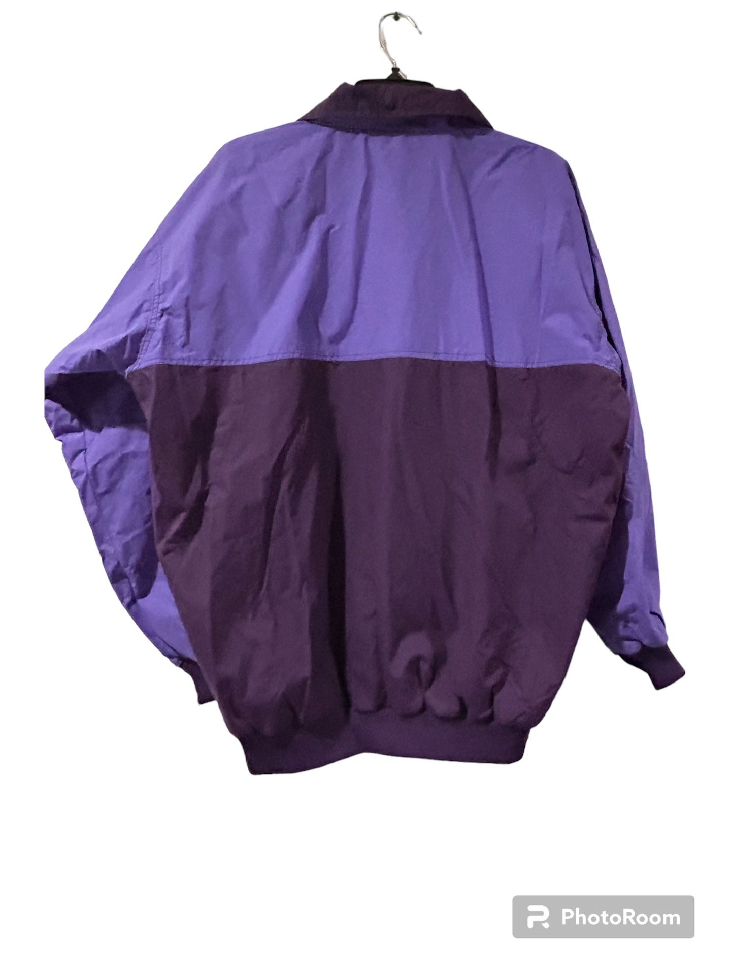 Patagonia vintage women’s purple bomber jacket
