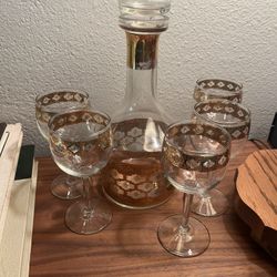 Mid Century Bar Ware set