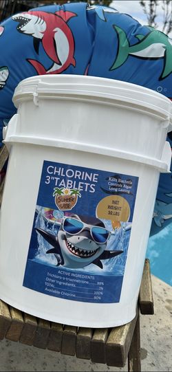 50 Lbs chlorine Tablets Or Pool Shock