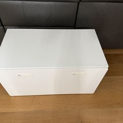 Bench with toy storage