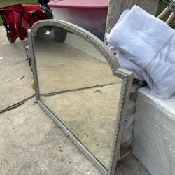 Antique mirror Wooden Frame