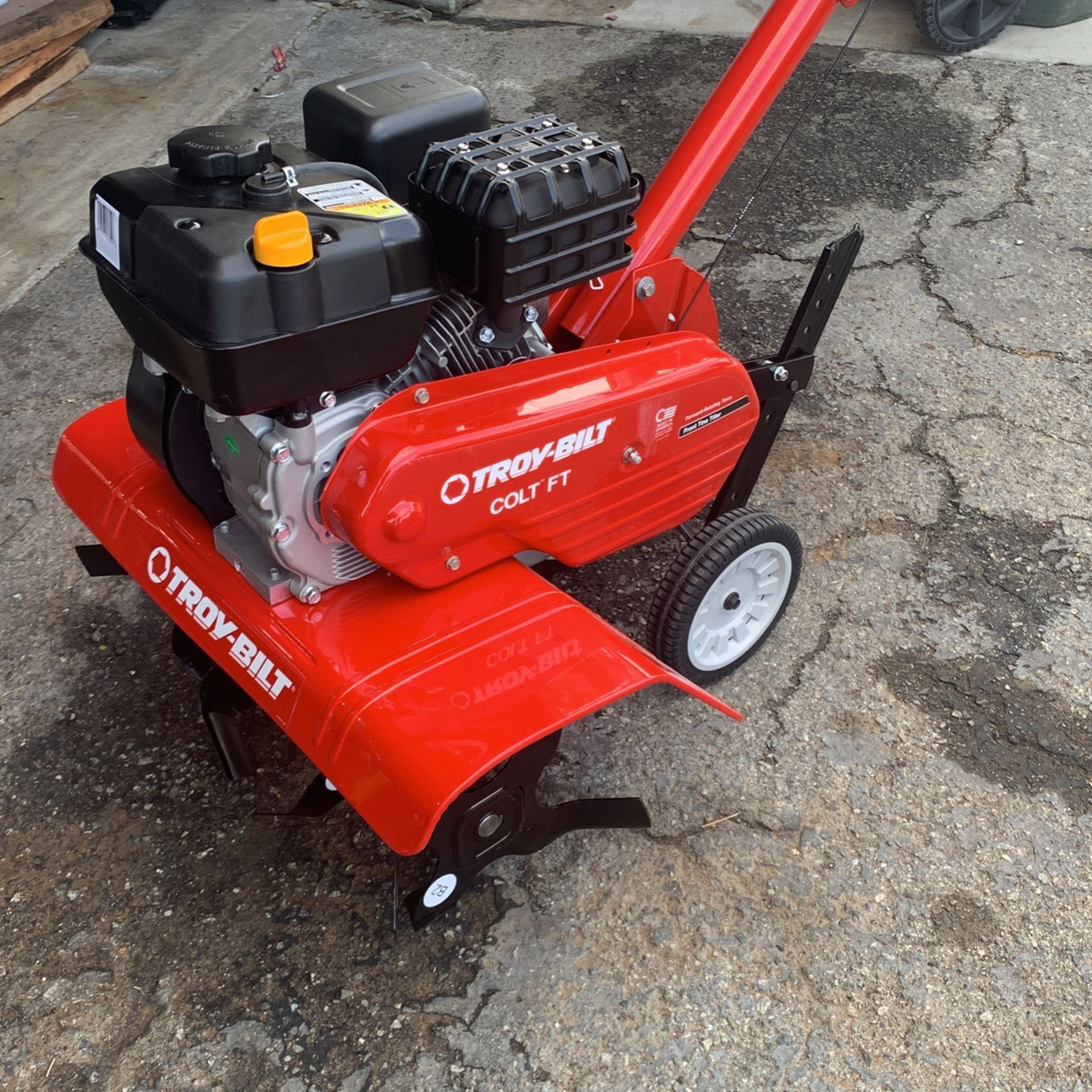 Mower Troy, Bilt Tiller, New New