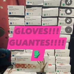 😍😍😍20 boxes for 100!!!👏—single boxes of each size- each box has 100 single gloves--medical grade powder free  gloves. —Guantes grado médico—(each 