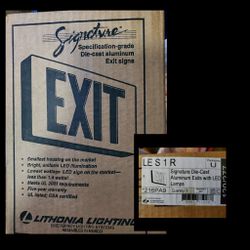 New in box exit sign $40