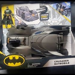 🦇 DC Crusader Batmobile with Batman Figure – Brand New!