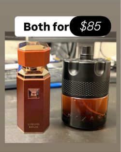 Men’s colognes Azarro and liquid brun