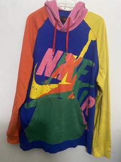 Jordan Hoodie XXL Multicolor Colorblock Pullover Nike Jumpman Graphuc