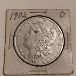 1902 O Morgan Silver Dollar Key Date 